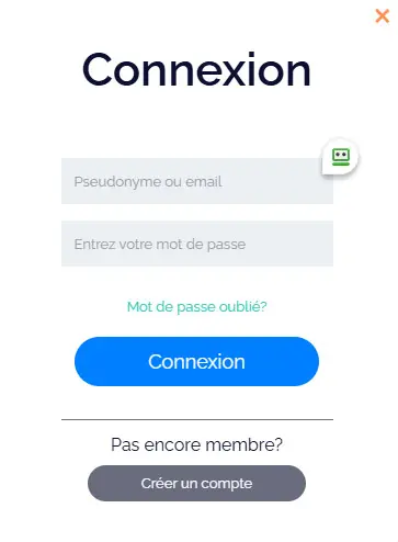 Accesso dei membri del MARVEL CASINO