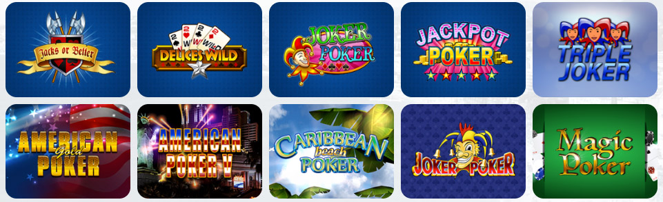 Video Poker MARVEL CASINO