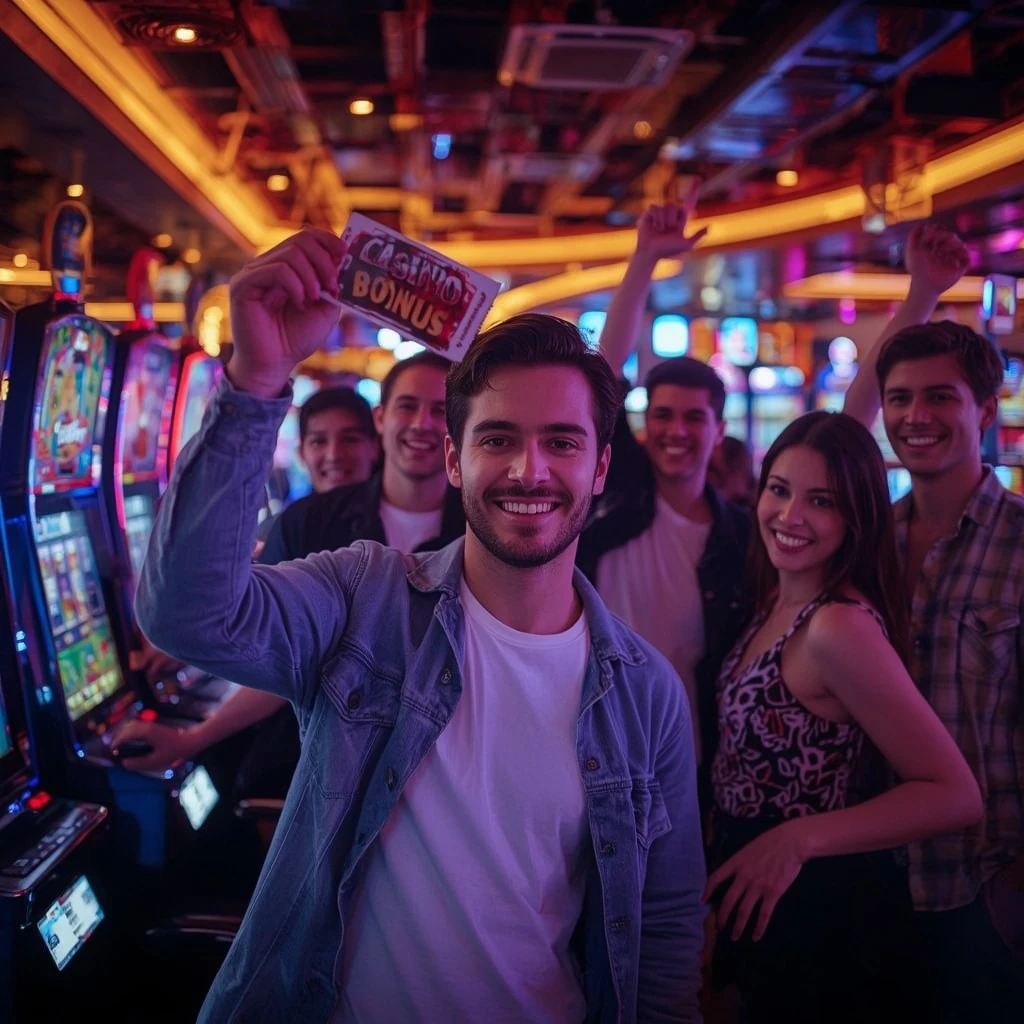 una persona con un bonus del casinò MARVEL CASINO